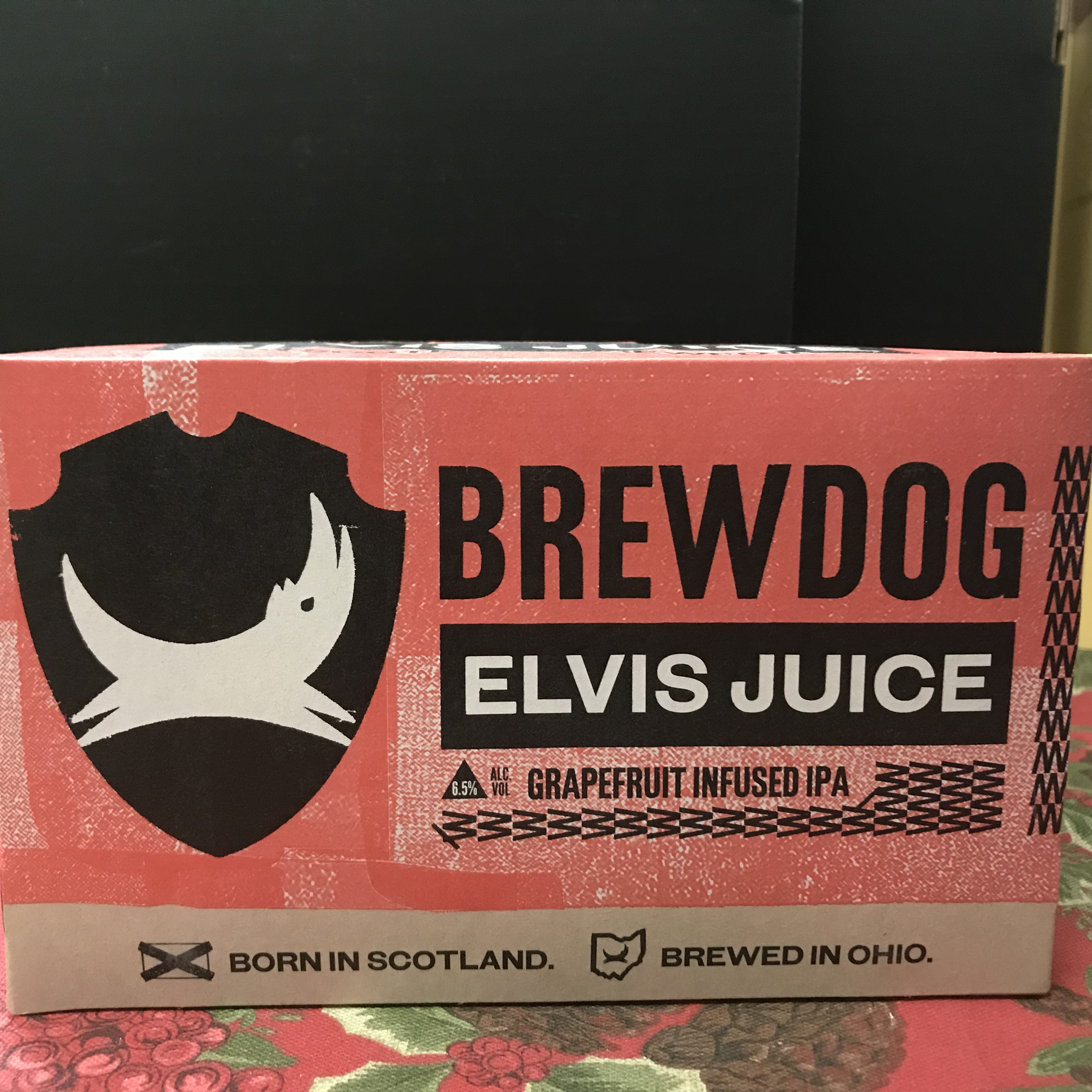 Brew Dog Elvis Juice Grapefruit IPA 6 x 12oz cans