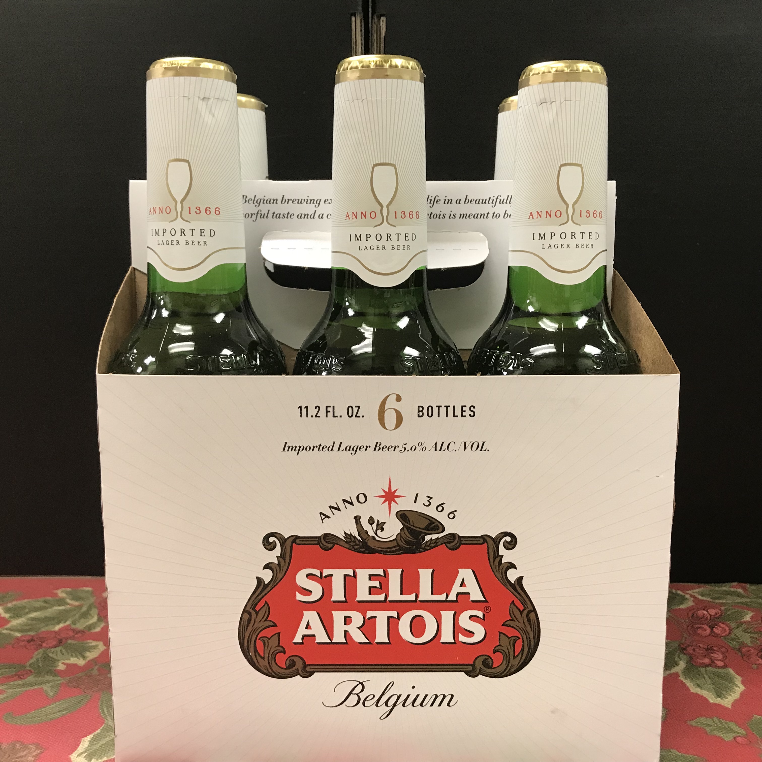 Stella Artois Belgium lager 6 x 12 oz