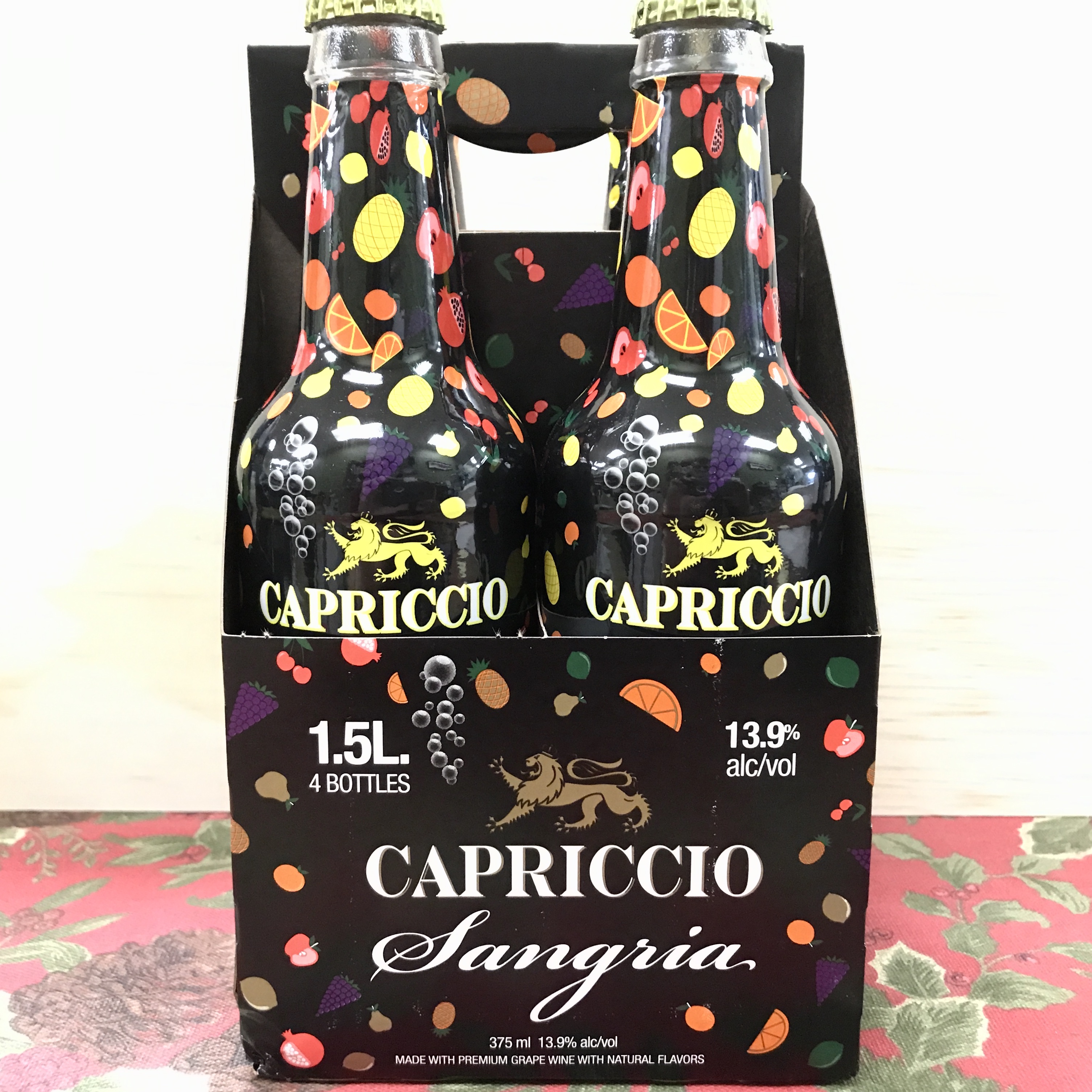 Capriccio Sparkling Red Sangria 4pk/12oz