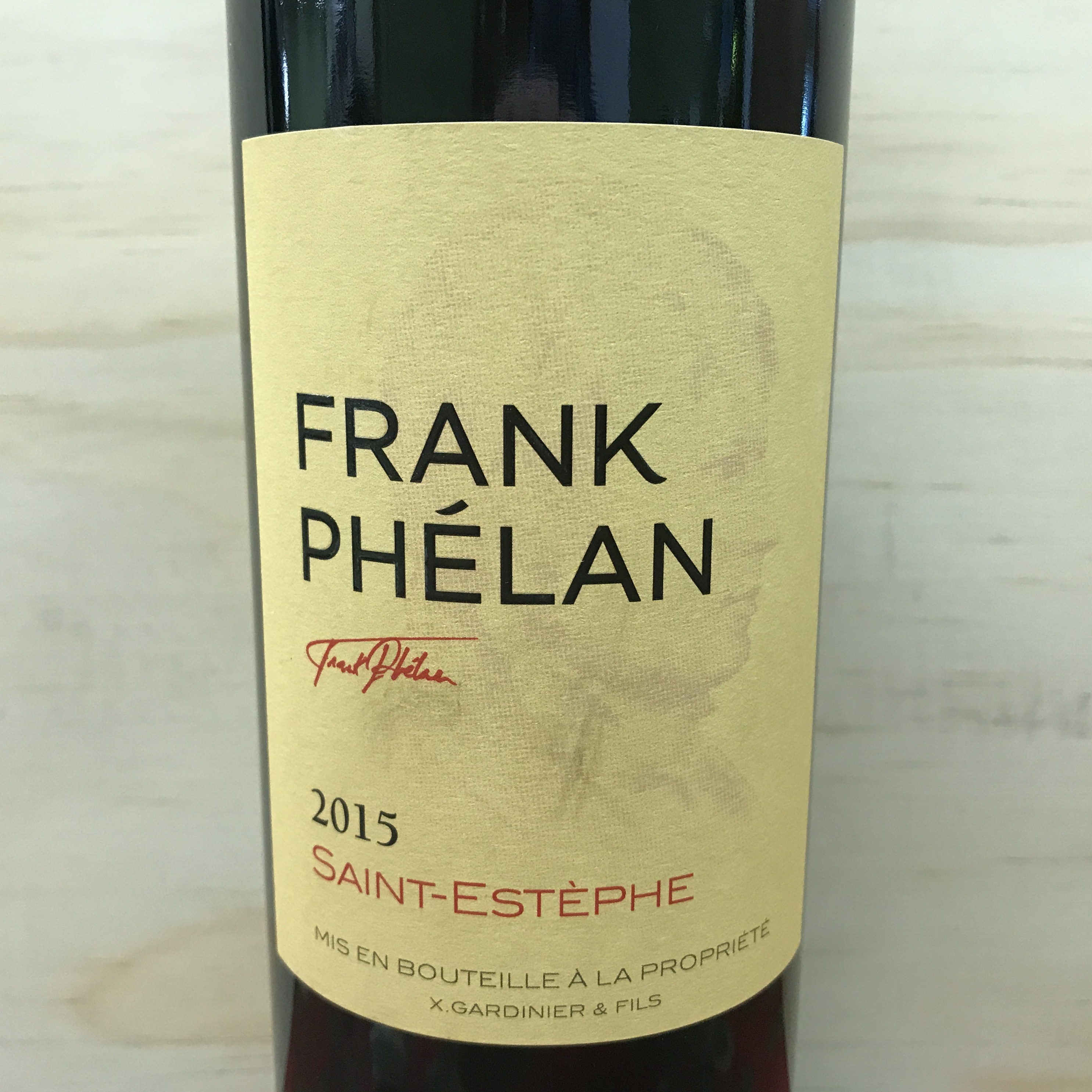 Frank Phelan Saint Estephe 2015