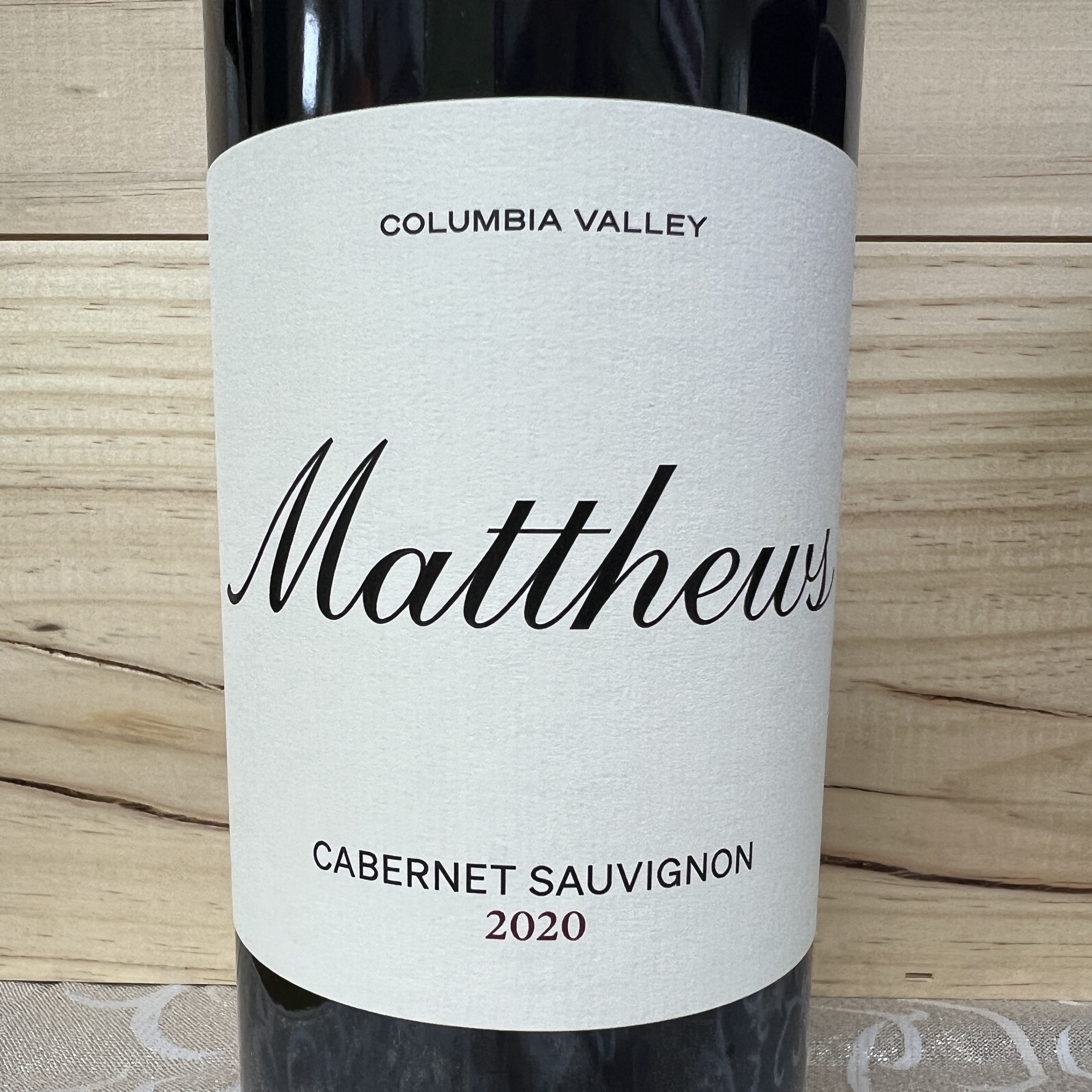 Matthews Cabernet Sauvignon Columbia Valley 2020