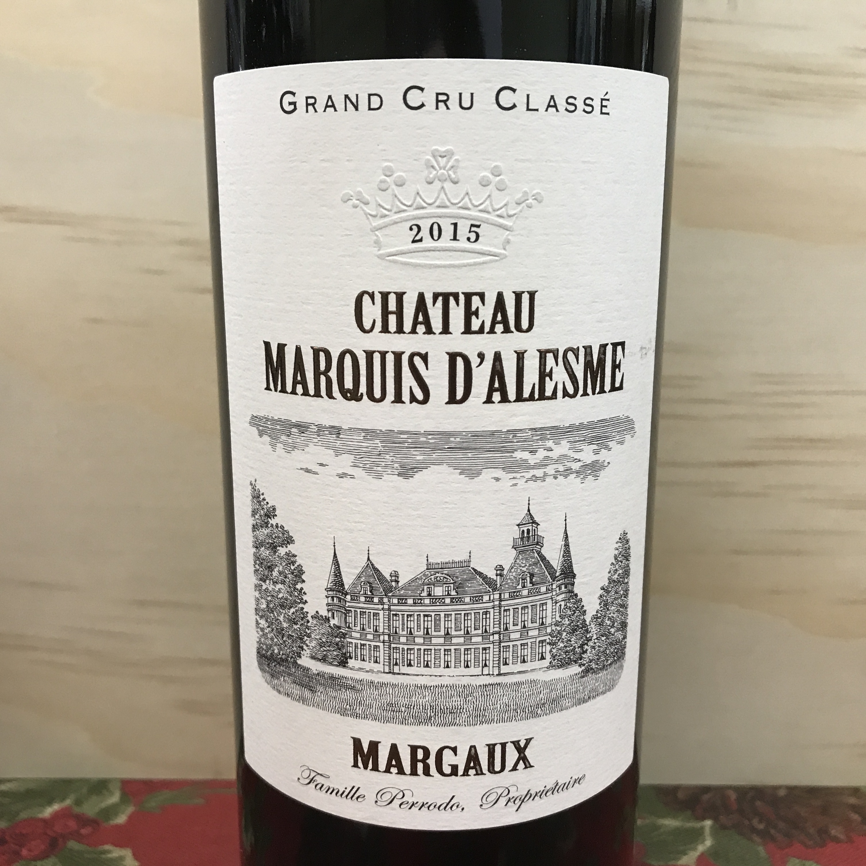 Chateau Marquis D'Alesme Margaux 2018 Grand Cru Classé