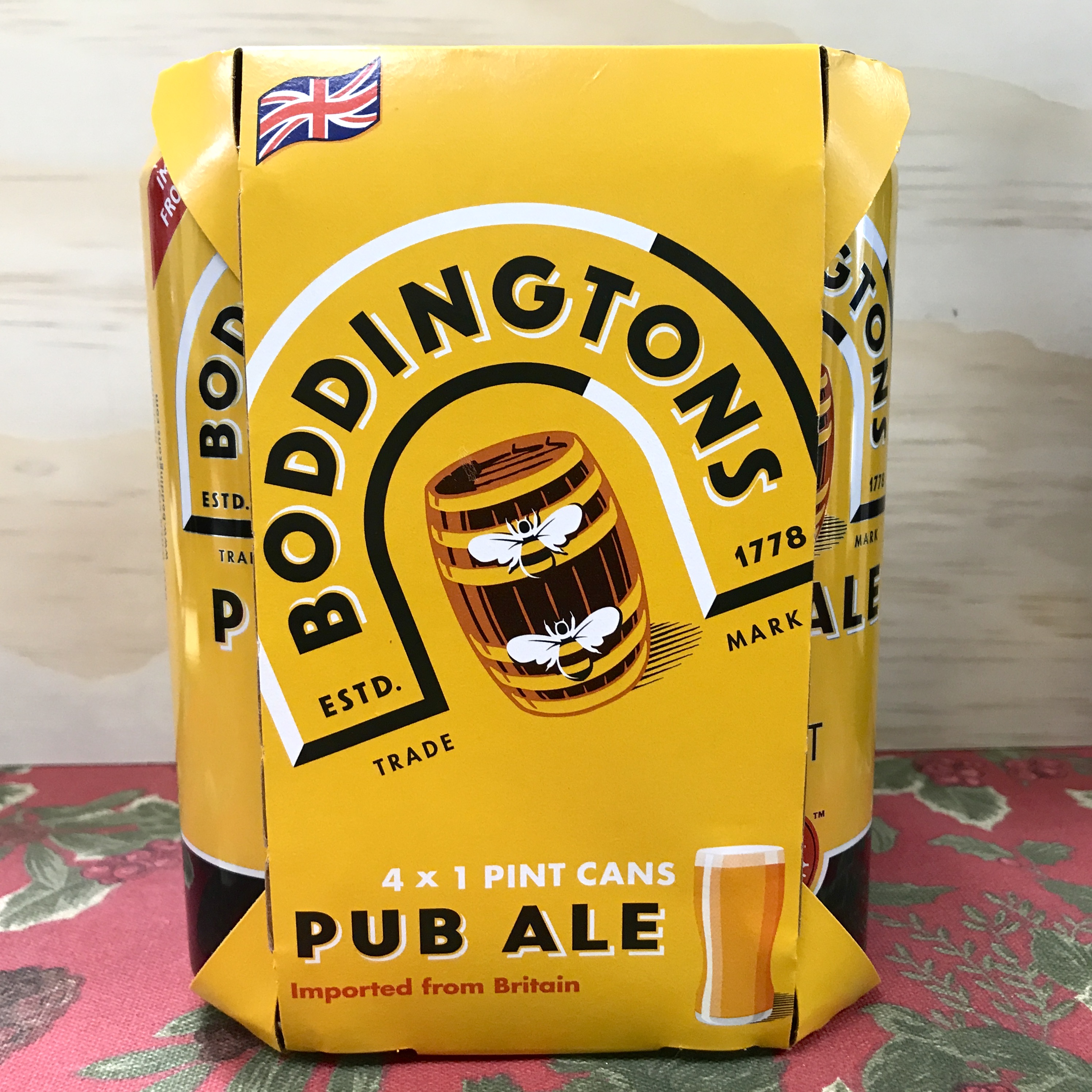 Boddingtons Pub Ale 4 x 16 oz cans