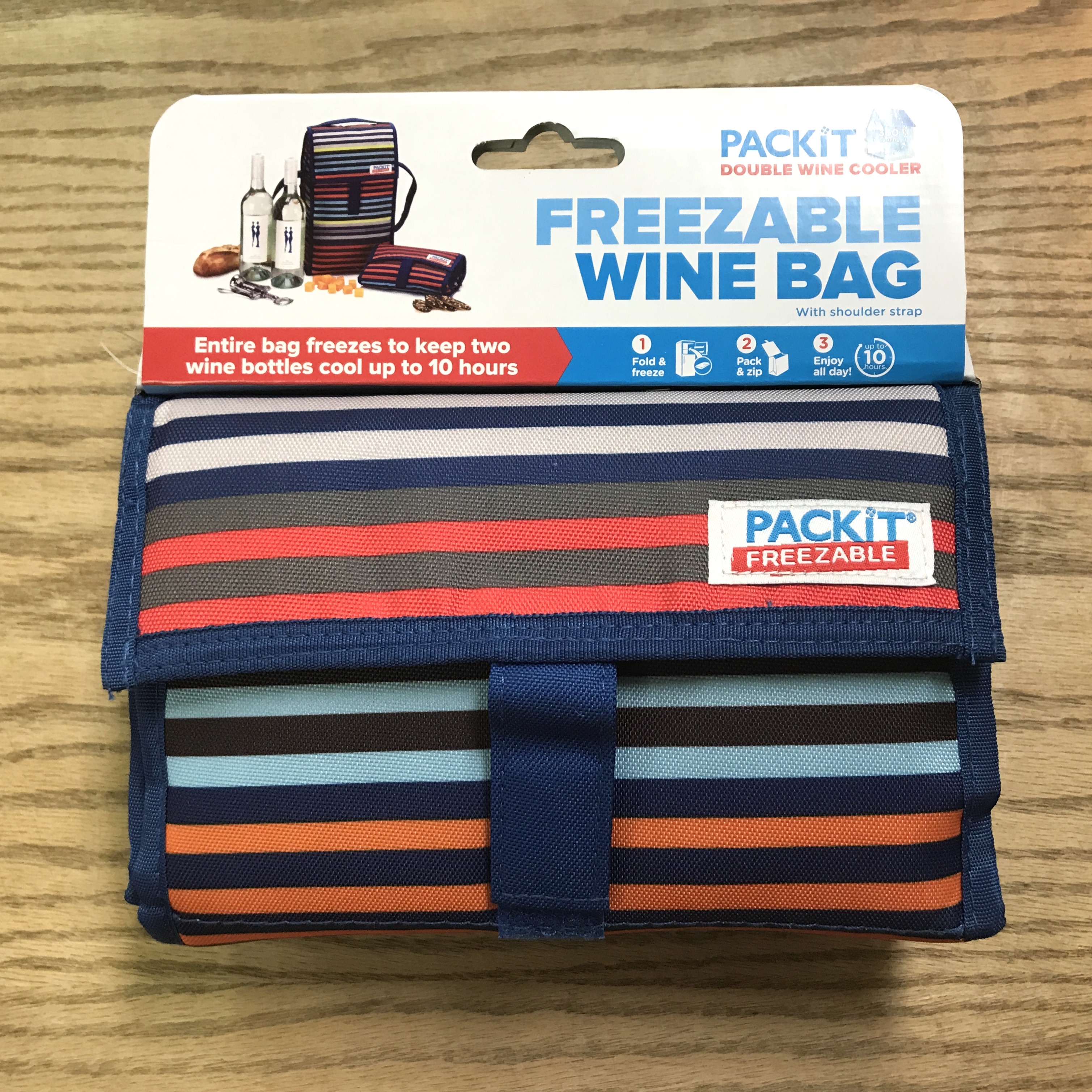 Pack It Freezable Double Wine bag cooler